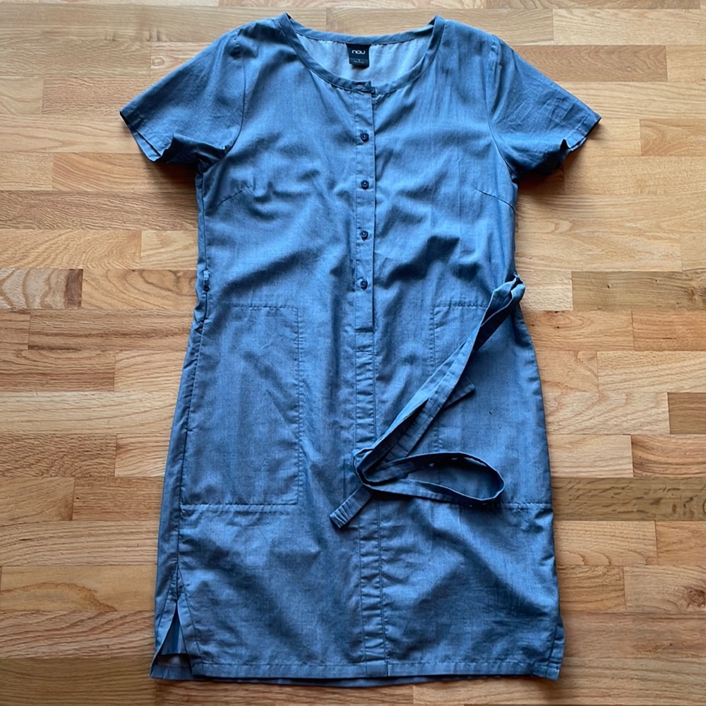 NAU Denim blue dress with pockets